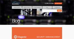 Desktop Screenshot of blog.eboundhost.com